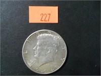 1964 90% Silver JFK Half Dollar= BU