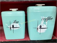 MELMAC MID-CENTURY MODERN CANISTERS