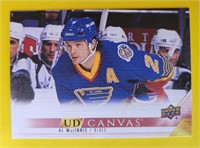 Al MacInnis 2022-23 UD Canvas Retired Stars