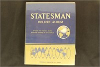 Worldwide stamps Harris Statesman album, well-fill