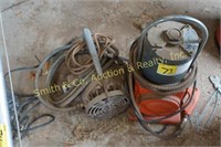 2 Mini Air Compressors, Brinks & WestingHouse