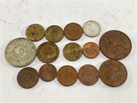 (14) Foreign Coins/Currency: German & More