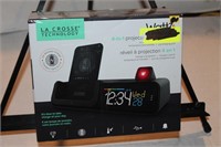 New Wattz 4 in 1 Projection alarm clock with wirel
