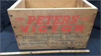 Peters Wooden Ammo Box