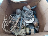 Box of assorted electrical