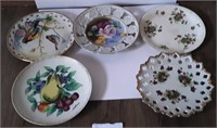 5 Assorted Decorative Plates