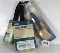 2 Paint Brushes 4",2" Window and Trim Painter