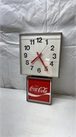 Vintage Coca Cola Clock