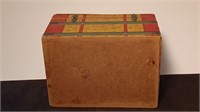 7” x 4.75” Tall Early 1900’s Doll Trunk