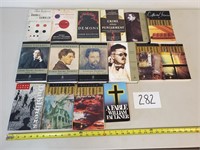 16 Books - Faulkner, Joyce, Chekhov, Dostoevsky