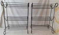 Mid Century Wire Record/Magazine Stands