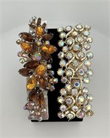 Costume Jewelry Rhinestone Hair Barrettes