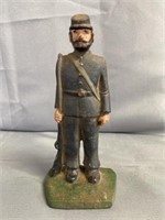 Cast Metal Soldier Figurine