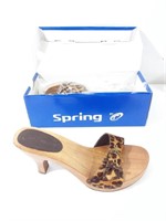 Sandales à talons neuves Spring taille 36
