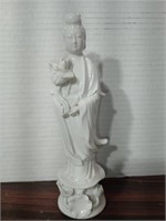 Blanc De Chin Quan Ying 8 inch porcelain