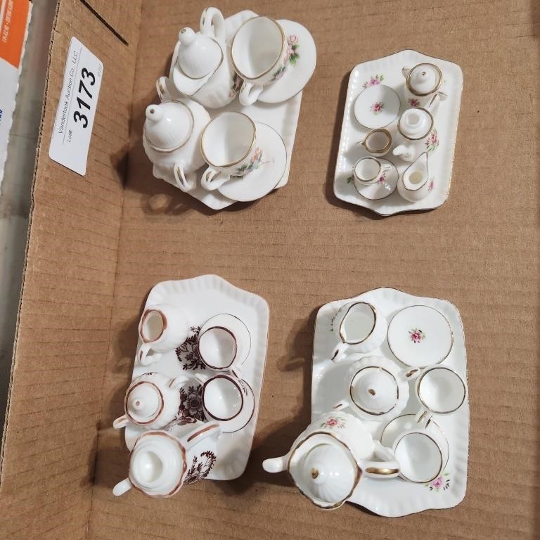 Vintage Mini Tea Sets