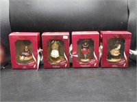 4 Hallmark American Girls Collection Ornaments