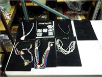 Lady J Display Boards, 6 Necklaces & Earrings