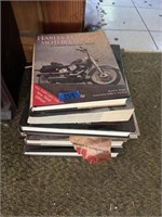 Assorted Harley Davidson Books