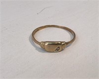 10K Gold Ring size 7