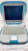 Ibook G3 blue and white clamshell (turns on only