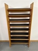 Wooden Media Shelf