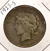 1923-S Peace Dollar Coin