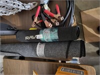 Rav 4 floor mats & jumper cables