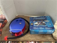 Inflatable pool toy, air pump