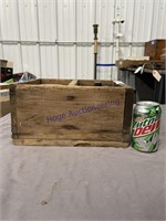 WOOD BOX W/ ASSORTED MEDICINE BOTTLES AND TINS