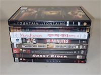 BUNDLE OF 8 DVDs
