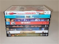 BUNDLE OF 8 DVDs