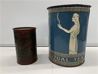 2 x Vintage Tins inc Tea