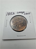 1852 Large Cent