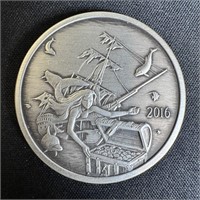 1 oz Fine Silver Round - Silverbug Island