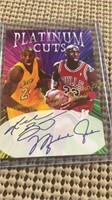 Michael Jordan/Kobe Bryant Platinum Cuts