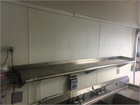 STAINLESS SHELF 7FT