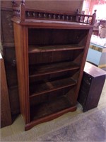 Oak Open Front Bookcase
