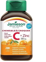 SEALED-Jamieson Vitamin C and Zinc tablets