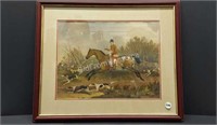 HUNTING SCENE PRINT