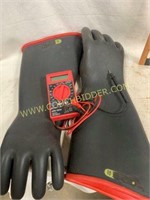 Electrical working gloves and tester