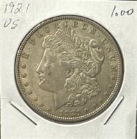 USA 1921 Morgan Silver Dollar!