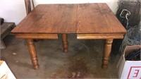 5 legged oak table