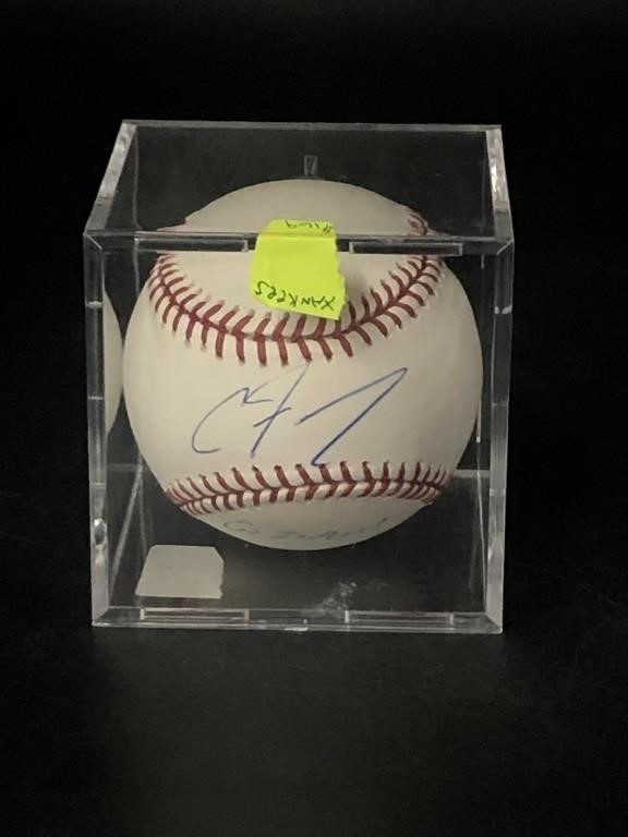 PSA COA Clint Frazier Signed Autographed Official