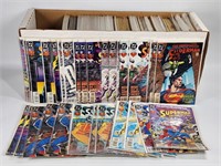 LONG BOX FULL OF ASSORTED COMIC BOOKS