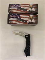 (6x Bid) Eagle Scout Folding Pocket Knives