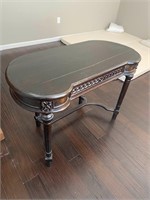 French Carved Antique-Look Vanity Desk Table
