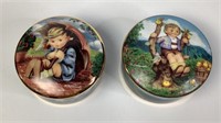 Hummel Music Boxes Umbrella Girl & Apple Tree Boy