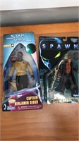 Star Trek and Spawn Action Figures