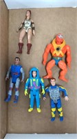 Ghostbusters and MOTU Figure Lot